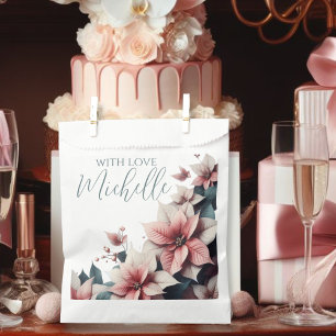 Sacolinha Flores Personalizadas Elegantes