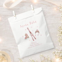 Floresta de Inverno Rosa Après Bébé Chuveiro de Be