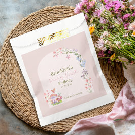 Sacolinha Floresta Encantada De Fadas De Cores Aquáticas