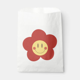 Sacolinha Floricultura Sorridente Fofa Estética Retro Desi