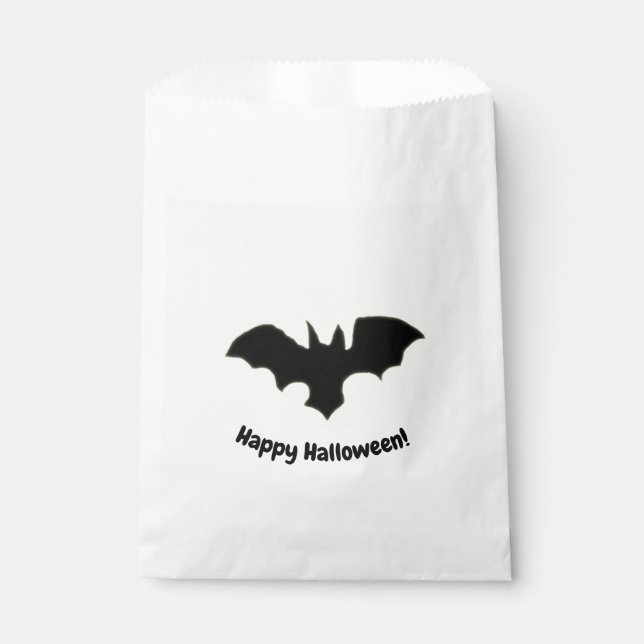 Sacolinha Flying Bat on yellow favor bag (Frente)