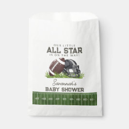 Sacolinha Football Little All Star Touchdown Baby Shower