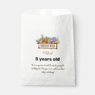 Sacolinha Forever Wilthday Favor Bag