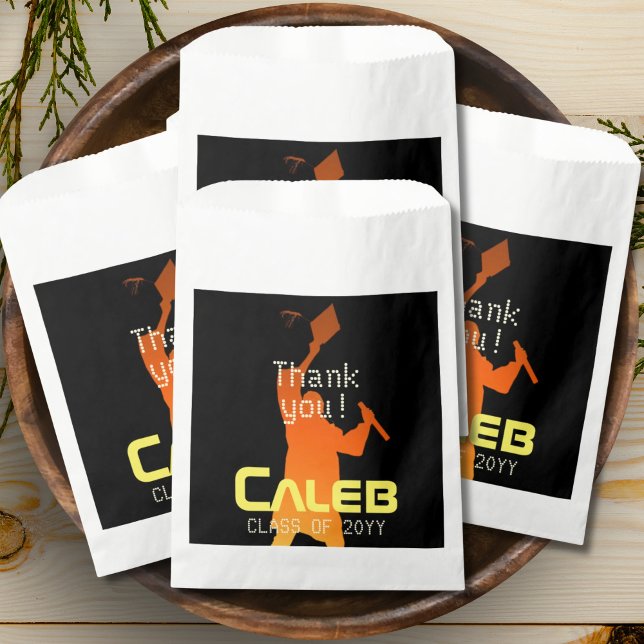 Sacolinha Formatação Tecnológica Moderna Negra Sleek (Criador carregado)