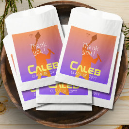 Sacolinha Formatação Tecnológica Moderna Sunset Vibrante