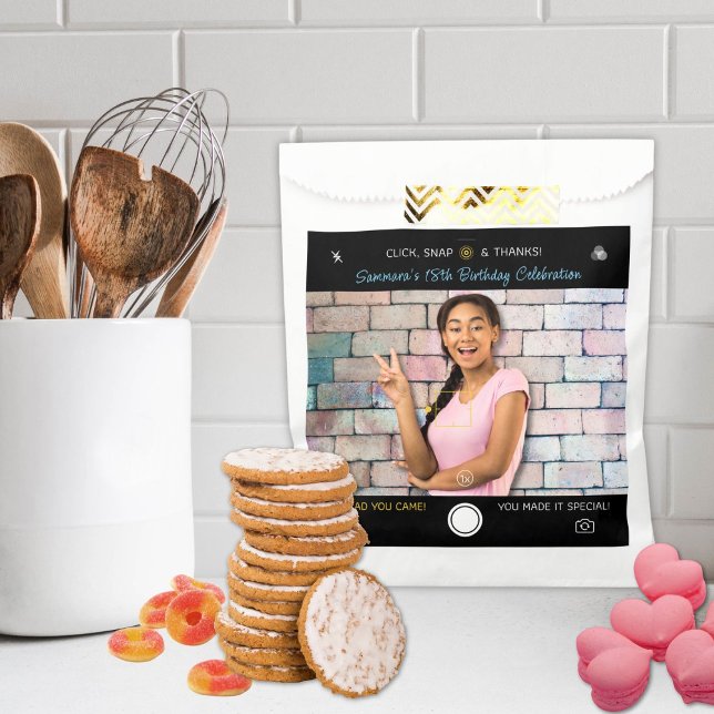 Sacolinha Foto de Aniversário do Snapshot (Criador carregado)