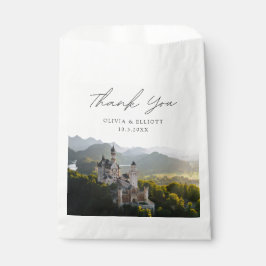 Sacolinha Foto de Casamento do Castelo Neuschwanstein Obriga