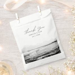 Sacolinha Foto de Pier de Casamento em Praia da Califórnia