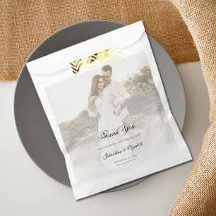 Sacolinha Foto moderna com Casamento de Sobreposição