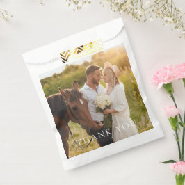 Sacolinha Foto Simples Obrigado Por