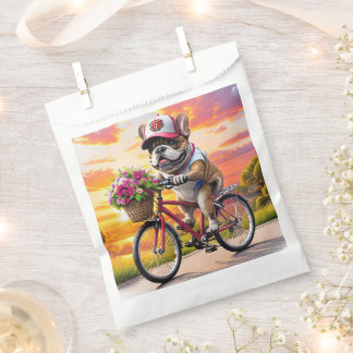 Sacolinha Französische Bulldogge Fahrrad French Bulldog