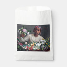 Frederic Bazille - Jovem Mulher com Peonias