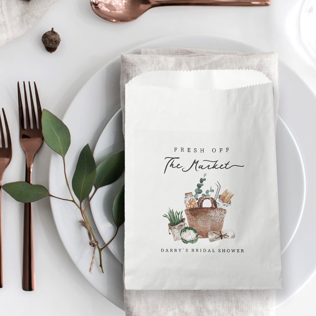 Sacolinha Fresco Do Chá de panela De Mercado Dos Agricultore (Criador carregado)