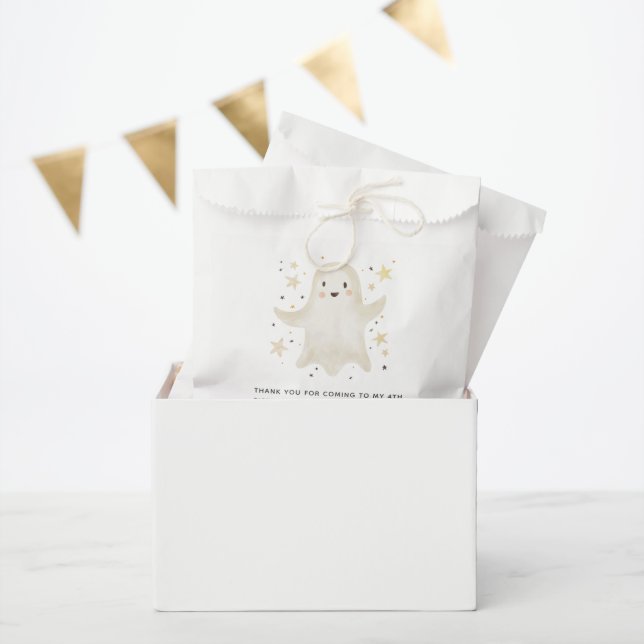 Sacolinha Friendly Ghosts Spooktacular Kids Thank You Favor (Festa)
