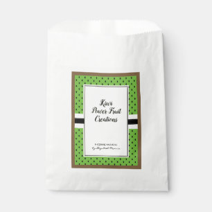 Sacolinha Fruta Kiwi, padrão verde - documento de produtos