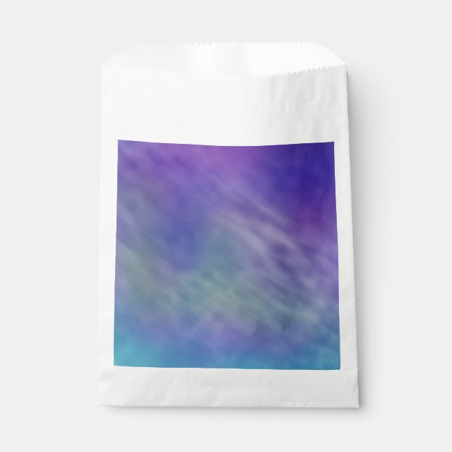 Sacolinha Fundo do Céu com Cores de Arco-Íris Profundas (Frente)
