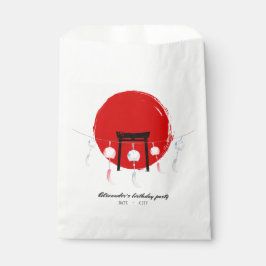 Sacolinha Furin de chimes eólicos de Festa de aniversário Hi