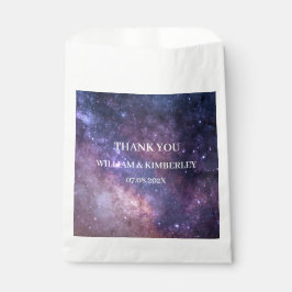 Sacolinha Galaxy Celestial Consellation Sky Elegant Wedding