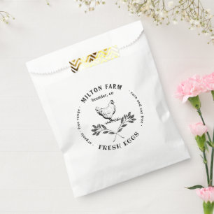 Sacolinha galinha feliz galinha galinha ovoprodutos Favor Bo