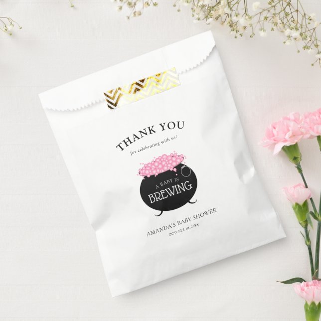 Sacolinha Garota bebê está criando Chá de fraldas de Dia das (Selado)