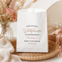 Garota primeiro aniversario de Flor Selvagem Moder