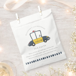 Sacolinha Garotos Bonitos Carro De Polícia Qualquer Idade Fa