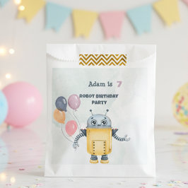 Sacolinha Garotos de Festa de aniversário robótica