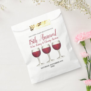 Sacolinha Garrafa de vidro Vidro tinto Vinho Provando Vinha