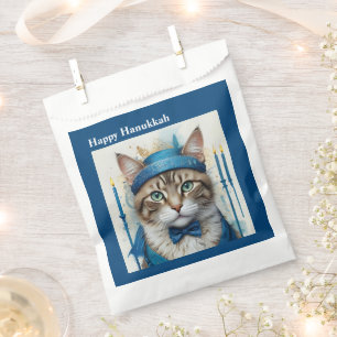 Sacolinha Gato festivo no hanukkah brincalhão Disguise