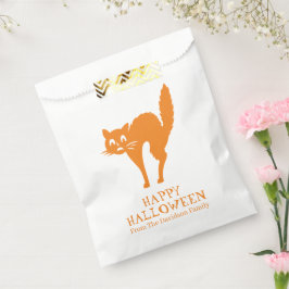 Sacolinha Gato preto de Dia das Bruxas - Especialização bran