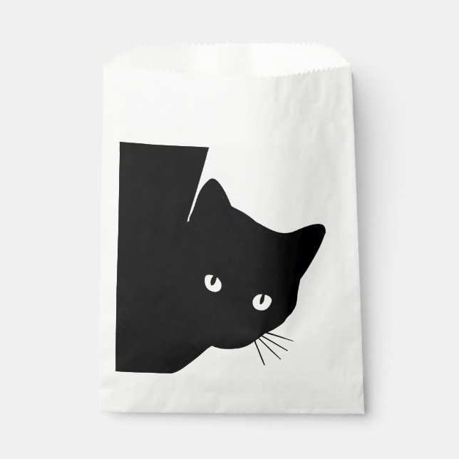 Sacolinha Gato Preto de Vento (Frente)