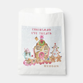 Sacolinha Gingercake House Gingerbird Boy Favor Bag