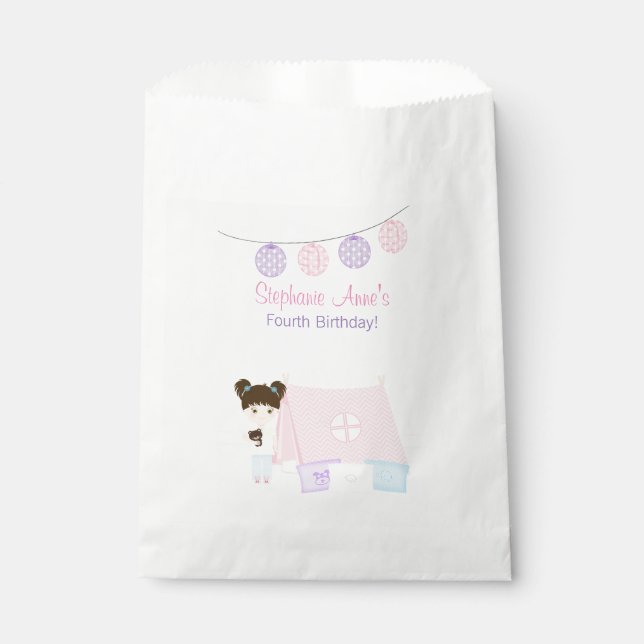 Sacolinha Glaming Sleepover Party (Frente)