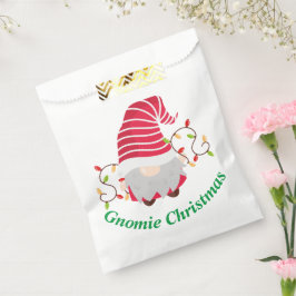 Sacolinha Gnomie Christmas Favor Bag