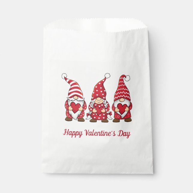 Sacolinha Gnomos Feliz Dia dos Namorados (Frente)