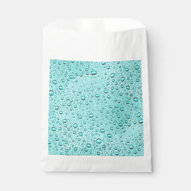 Sacolinha Gotas aquamarinas (Frente)