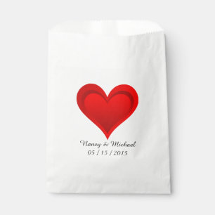 Sacolinha Gradações VERMELHO AMOR CORAÇÃO + texto e ideias