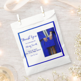 Sacolinha Graduação de Foto, Classe Azul 2023 - Obrigado Fa