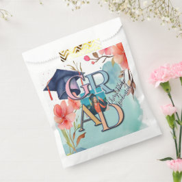 Sacolinha Graduação de Imagem de Aquarela