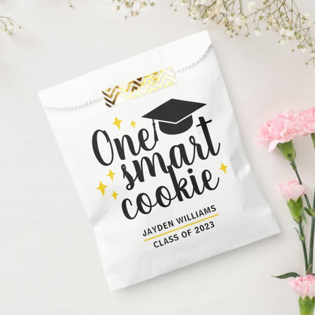 Sacolinha Graduação Personalizada de Um Biscoito Inteligente (Selado)