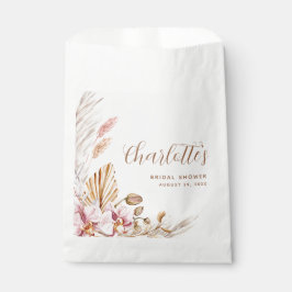 Sacolinha Grama Floral Rosa-Boêmia | CHÁ DE PANELA