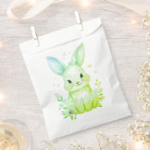 Green Bunny Party, Forest Animal Baby Shower 