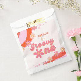 Sacolinha Groovy One Party Boho Retro Daisy