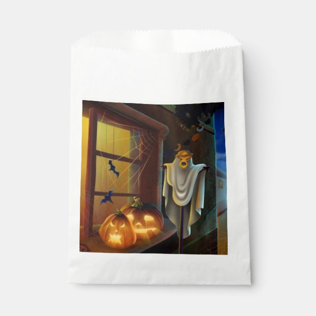 Sacolinha Halloween assustador (Frente)