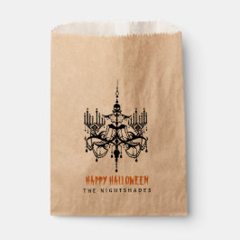Sacolinha Halloween Chandelier Favor Treat Bolsas