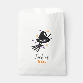 Sacolinha Halloween, Chapéu de Bruxa Bonita e Bassada Confet