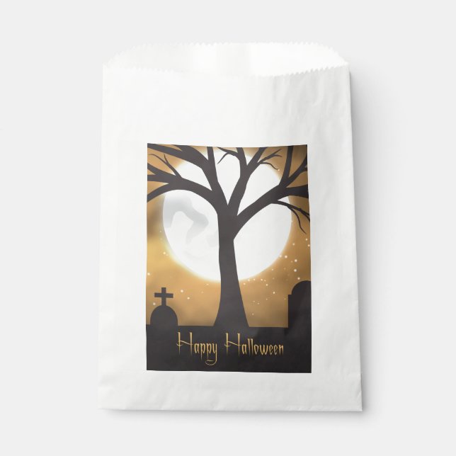 Sacolinha Halloween Moon (Frente)