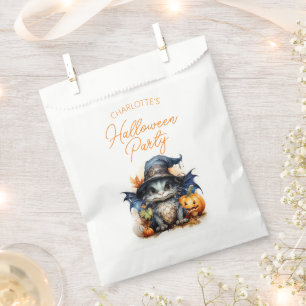 Sacolinha Halloween Personalizado De Dragão De Bebê Com Aqua