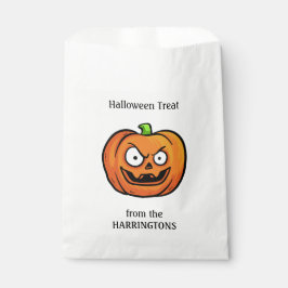 Sacolinha Halloween Pumpkin favorece bolsas