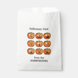 Sacolinha Halloween Pumpkins favorece bolsas